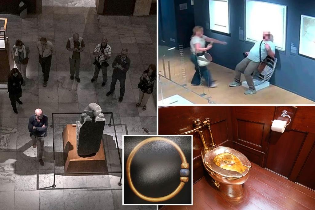 السوار القديم للمتحف ينضم إلى قائمة الأنماط الأخرى التي لا تقدر بثمن يتم تدميرها في جميع أنحاء العالم