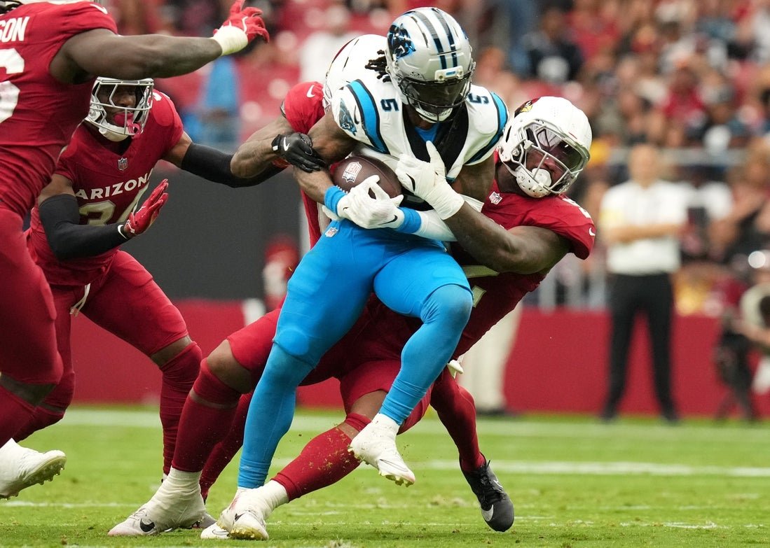 Rico Dowdle ‘Panthers OK لدور أكبر مع Chuba Hubbard Out