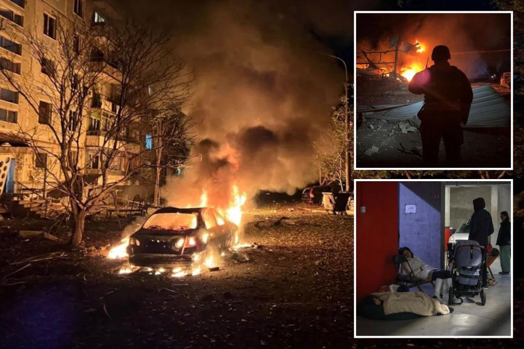 أجبرت الغارات الجوية الروسية السماء على قفل السماء وضرب زملائها أوكرانيا