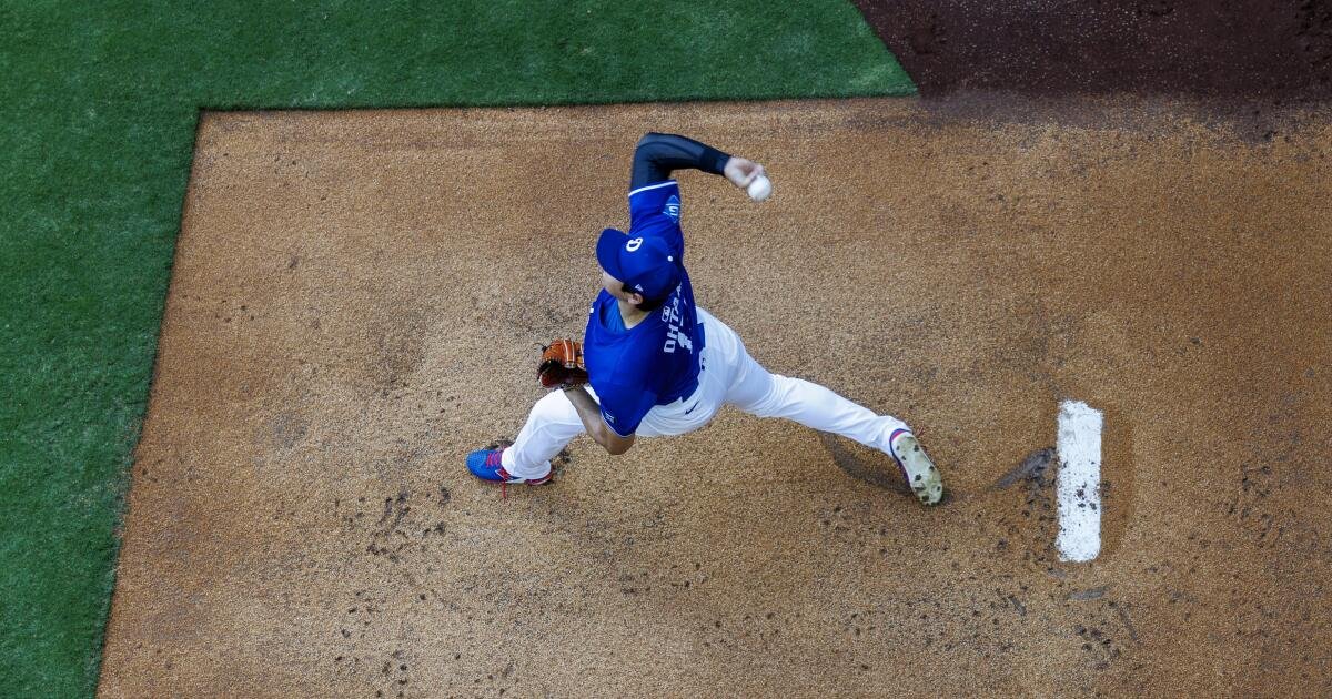 قام Shohei Okhtani بإعداد لبدء اللعبة 1 NLDS ، لم يتم تعيين حد